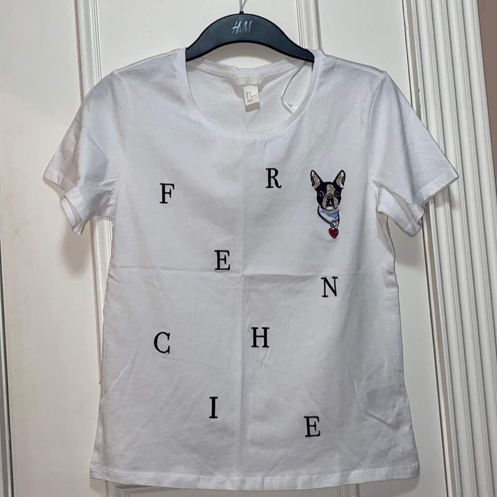 NWOT Frenchie t shirt